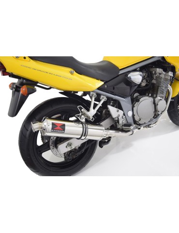 GSF600 Bandit 1995-2004 Oil Cooled Performance Race Exhaust Stainless Rond Silencieux 400mm