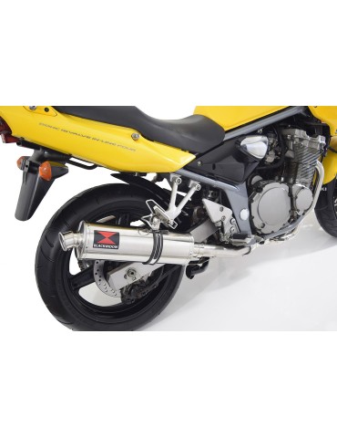 GSF600 Bandit 1995-2004 Oil Cooled Performance Race Exhaust Stainless Ovale Silencieux 400mm