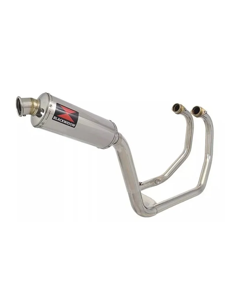KAWASAKI KLE 500 KLE500 Ligne complète & Silencieux Rond En Inox 300mm