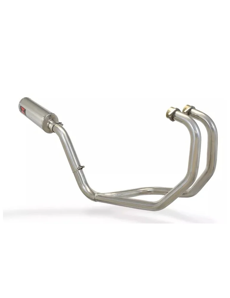 KAWASAKI KLE 500 KLE500 Ligne complète & Silencieux Ovale En Inox 300mm