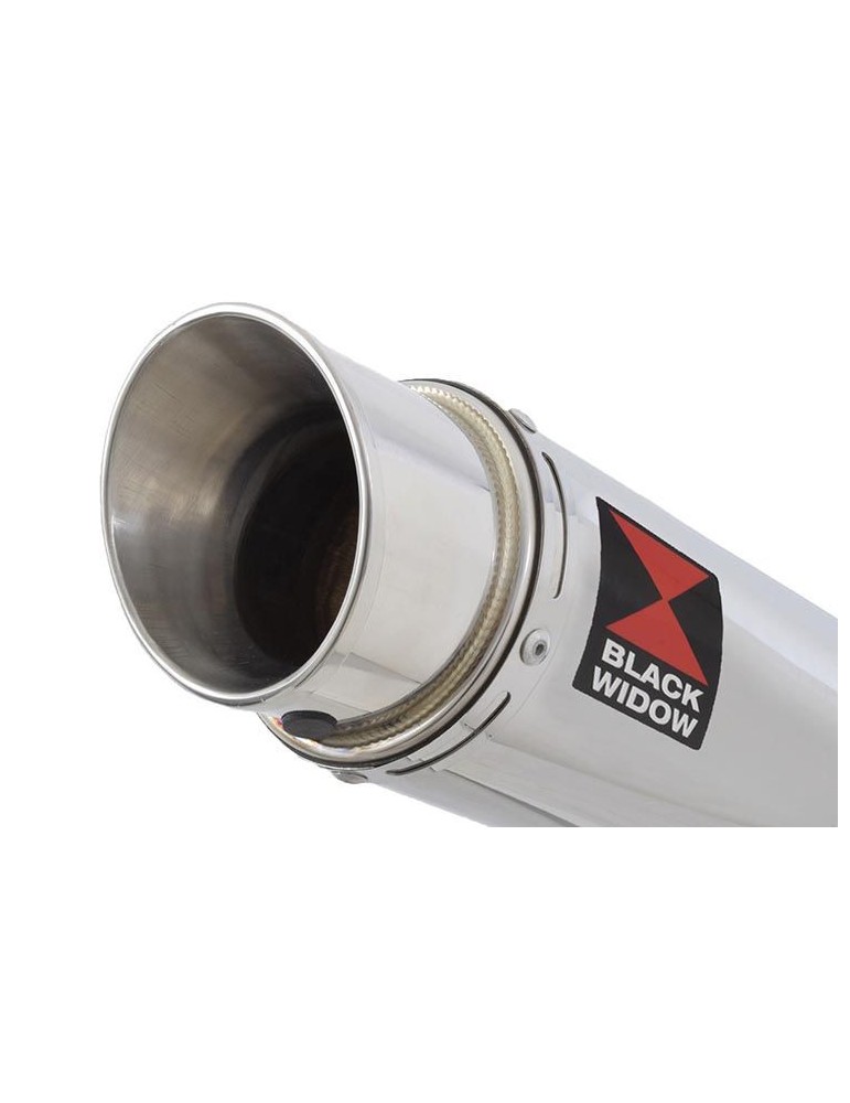 Yamaha YZF R1 98-01 Silencieux Kit & Silencieux Rond En Inox 200mm