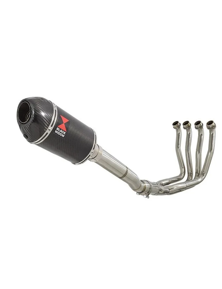 Yamaha YZF R1 98-01 Ligne complète & Silencieux Ovale En Carbone 200mm