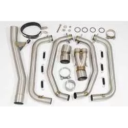 GSF650 Bandit 2005-2006 K5 K6 Oil Cooled Performance Race Exhaust Hexagonale Carbon 300mm