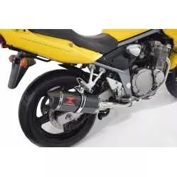 GSF650 Bandit 2005-2006 K5 K6 Oil Cooled Performance Race Exhaust Hexagonale Carbon 300mm