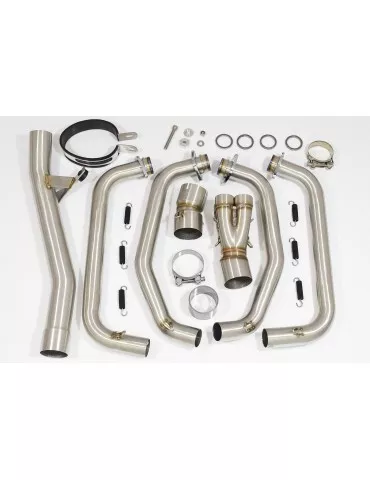 GSF650 Bandit 2005-2006 K5 K6 Oil Cooled Performance Race Exhaust Black Stainless Rond Silencieux 300mm