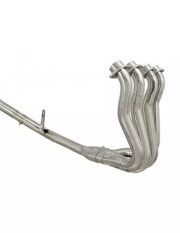 GSX-S 1000 F Décatalyseur Race Ligne complètes + Rond Black Silencieux En Inox 300mm