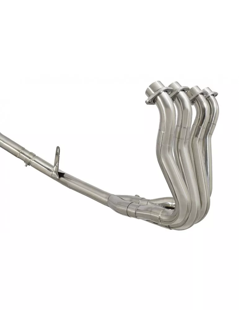 GSX-S 1000 F Décatalyseur Race Ligne complètes + Rond Black Silencieux En Inox 300mm