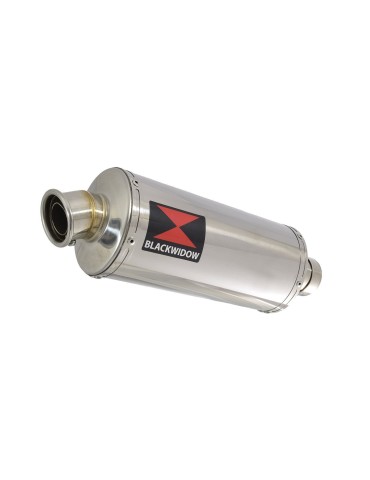 GSX-S 1000 F Décatalyseur Race Ligne complètes + Ovale Silencieux En Inox 300mm