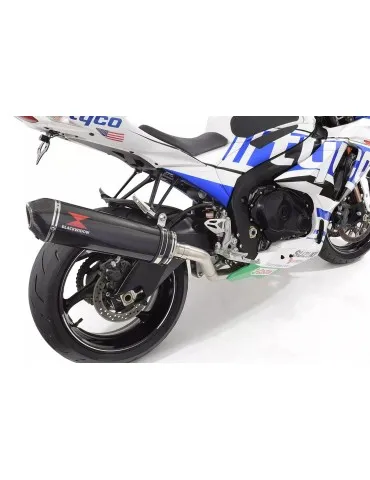 GSXR1000 K7 K8 4-1 Decata Conversion Kit + Silencieux Ovale En Carbone 400mm