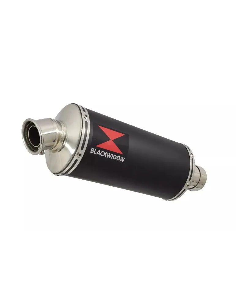 GSXR1000 K7 K8 4-1 Decata Conversion Kit + Silencieux Ovale Noir En Inox 300mm