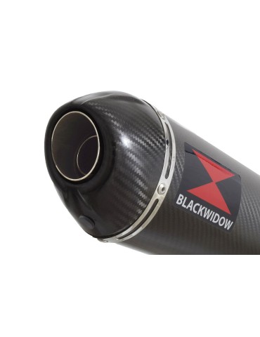 GSXR 1000 L2-L6 2012-2016 Decata Ligne complète + Silencieux Ovale En Carbone 400mm