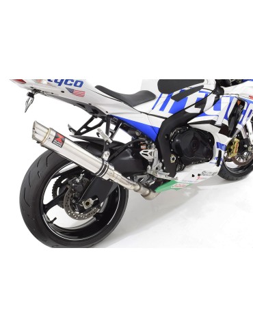 GSXR1000 L2 L3 L4 L5 L6 2012 - 2016 Tube de raccord et Silencieux GP Rond En Inox 350mm