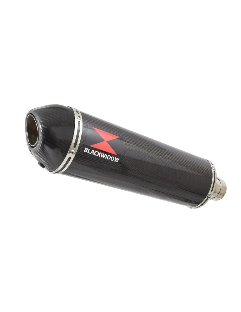 GSXR 1000 K9 L0 L1 4-1 Decata Conversion Kit / Silencieux Ovale En Carbone 400mm