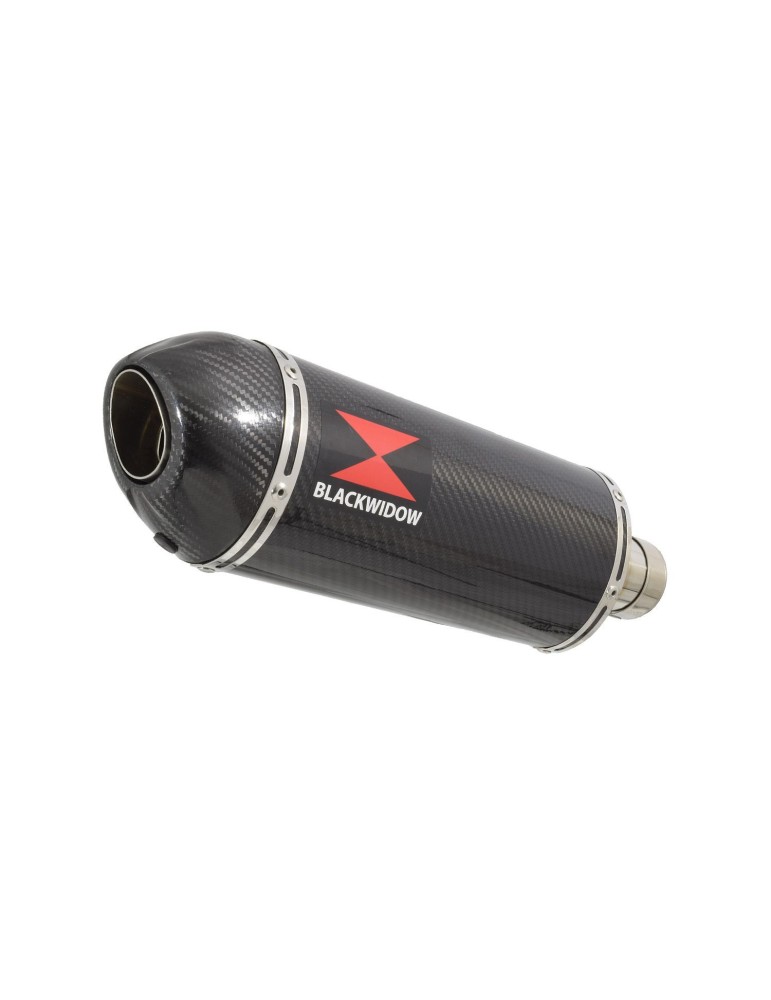 GSXR 1000 K9 L0 L1 4-1 Decata Conversion Kit / Silencieux Ovale En Carbone 300mm