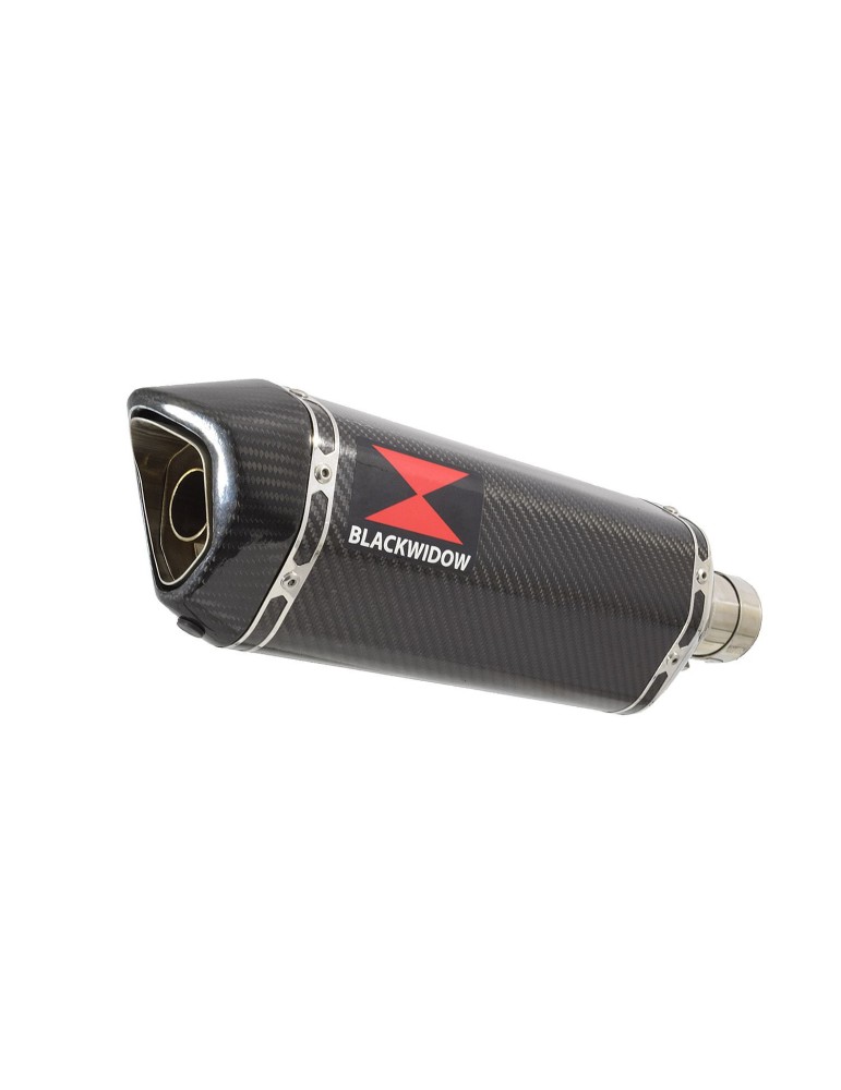 GSXR 1000 K9 L0 L1 4-1 Decata Conversion Kit / Silencieux Hexagonale En Carbone 300mm