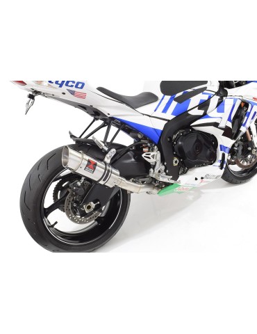 GSXR 1000 K9 L0 L1 09 10 11 4-1 Décatalyseur Ligne complète / Silencieux Rond En Inox 200mm