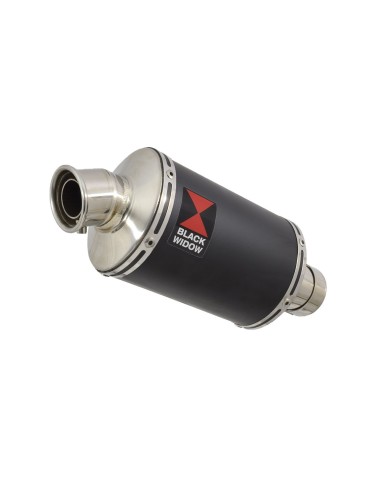 GSXR 1000 K9 L0 L1 4-1 Decata Conversion Kit / Silencieux Ovale Noir En Inox 230mm