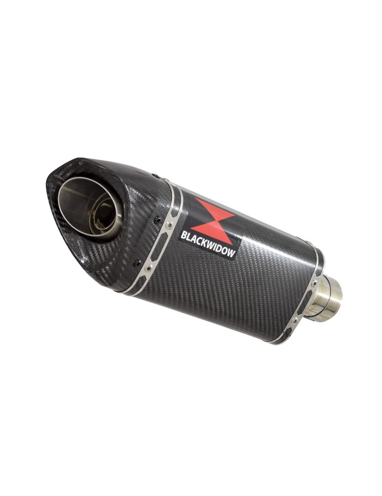 GSXR 1000 K9 L0 L1 4-1 Decata Conversion Kit / Silencieux Tri Ovale En Carbone 250mm