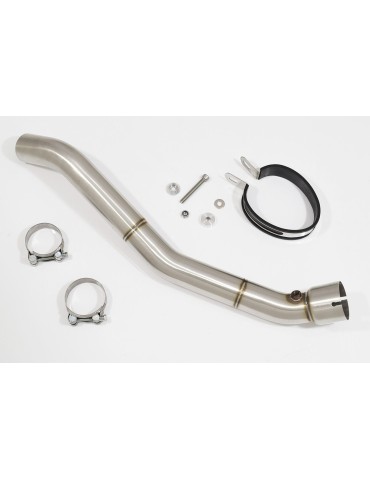 GGSXR 1000 K9 L0 L1 4-1 Decata Conversion Kit / Silencieux Ovale Noir En Inox + Canule en Carbone 200mm