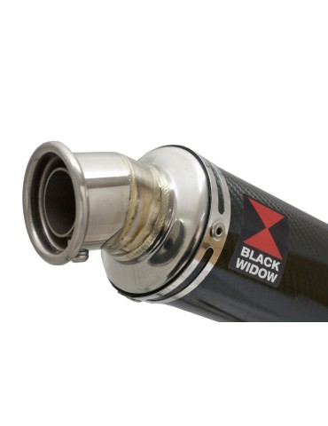 GSXR 1000 L2-L6 2012-2016 Decata Ligne complète + Silencieux Rond En Carbone 350mm