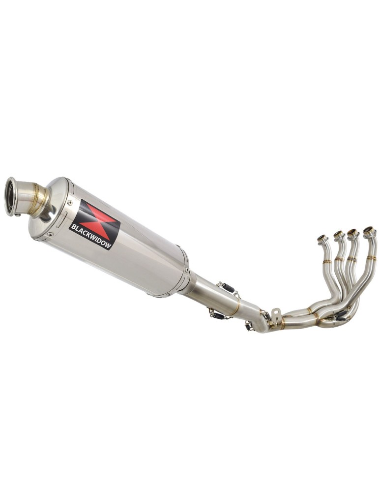 GSXR 1000 L2-L6 2012-2016 Decata Ligne complète + Silencieux Rond en Inox 300mm