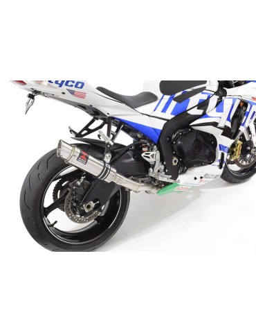 GSXR 1000 L2-L6 2012-2016 Decata Ligne complète + Silencieux GP Rond en Inox 230mm