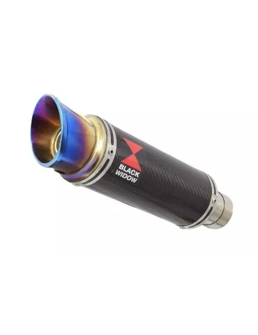 GSXR1000 K7 K8 4-1 Decata Conversion Kit + Silencieux GP Rond En Carbone + canule en Inox Anodisé 230mm