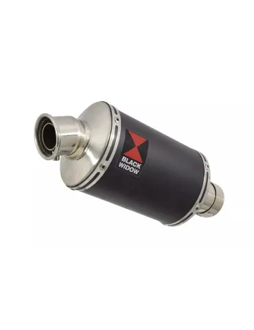 GSXR1000 K7 K8 4-1 Decata Conversion Kit + Silencieux Ovale Noir En Inox 230mm