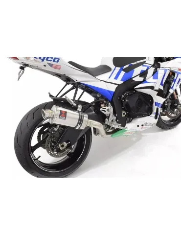 GSXR1000 K7 K8 4-1 Decata Conversion Kit + Silencieux Ovale en Inox 230mm