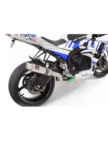 GSXR1000 K7 K8 4-1 Decata Conversion Kit + Silencieux GP Rond En Inox 230mm