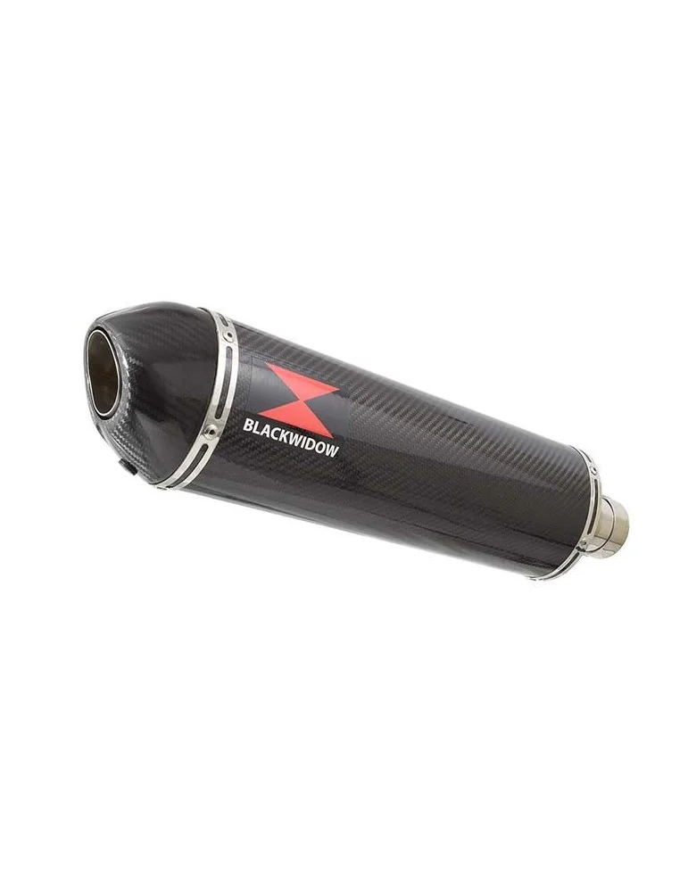 GSXR 600 K6 K7 2006 2007 Decata Silencieux & Silencieux Rond En Carbone 400mm