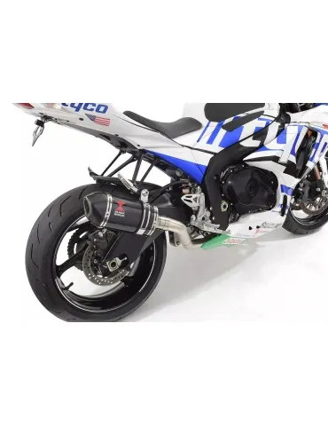 GSXR1000 K7 K8 4-1 Decata Conversion Kit + Silencieux Ovale En Carbone 200mm