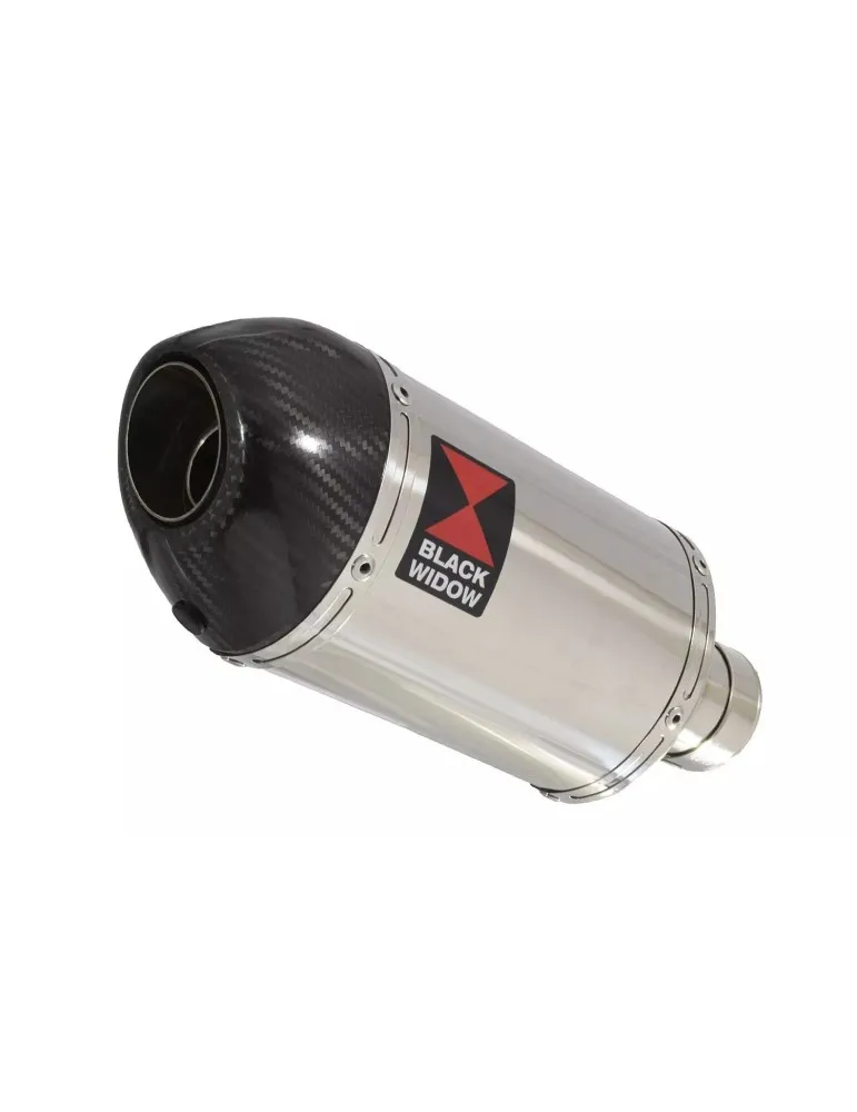 GSXR1000 K7 K8 4-1 Decata Conversion Kit + Silencieux Ovale En Inox + Canule En Carbone 200mm