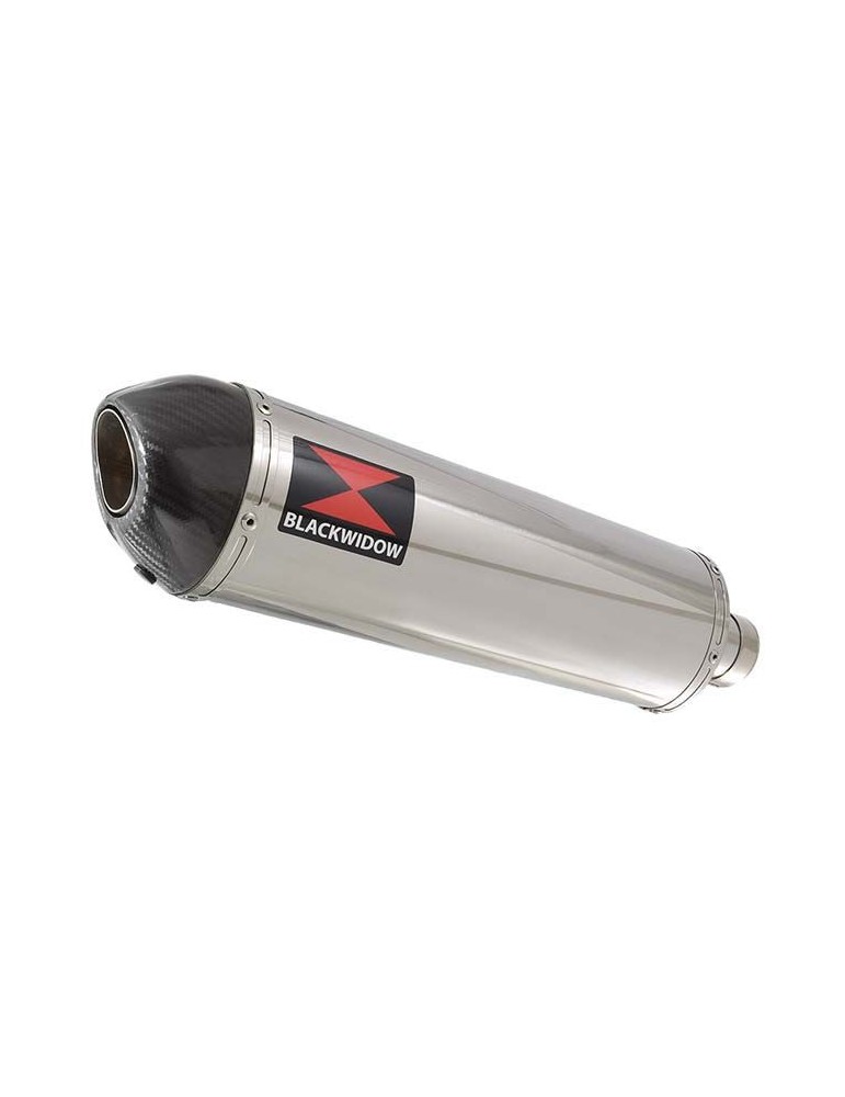 GSXR 600 K6 K7 2006 2007 Decata Silencieux & Silencieux Ovale En Inox + Canule en Carbone 400mm