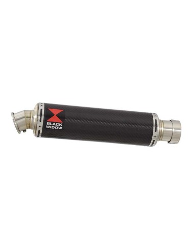 GSXR 600 K6 K7 2006 2007 Decata Silencieux & Silencieux Rond En Carbone 350mm