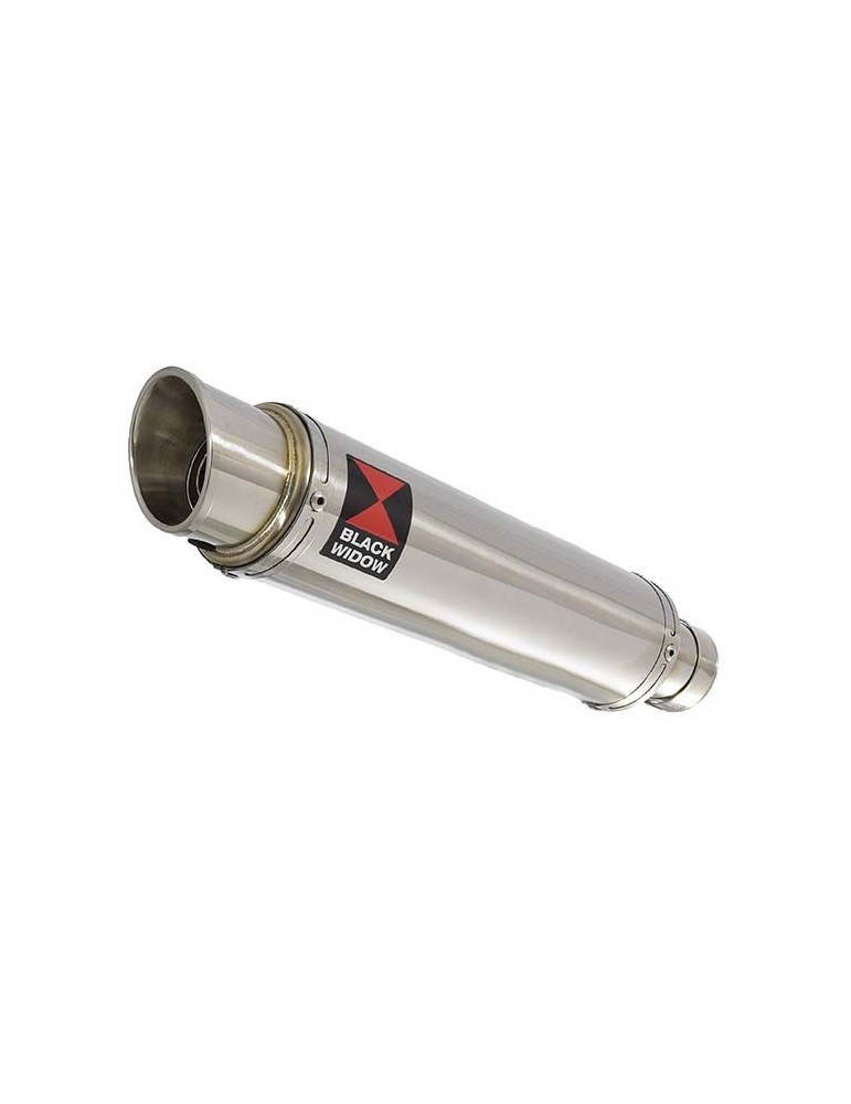 GSXR 600 K6 K7 2006 2007 Decata Silencieux & Silencieux Rond GP Style En Inox 350mm