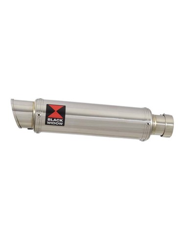 GSXR 600 K6 K7 2006 2007 Decata Silencieux & Silencieux Rond GP Style En Inox 350mm