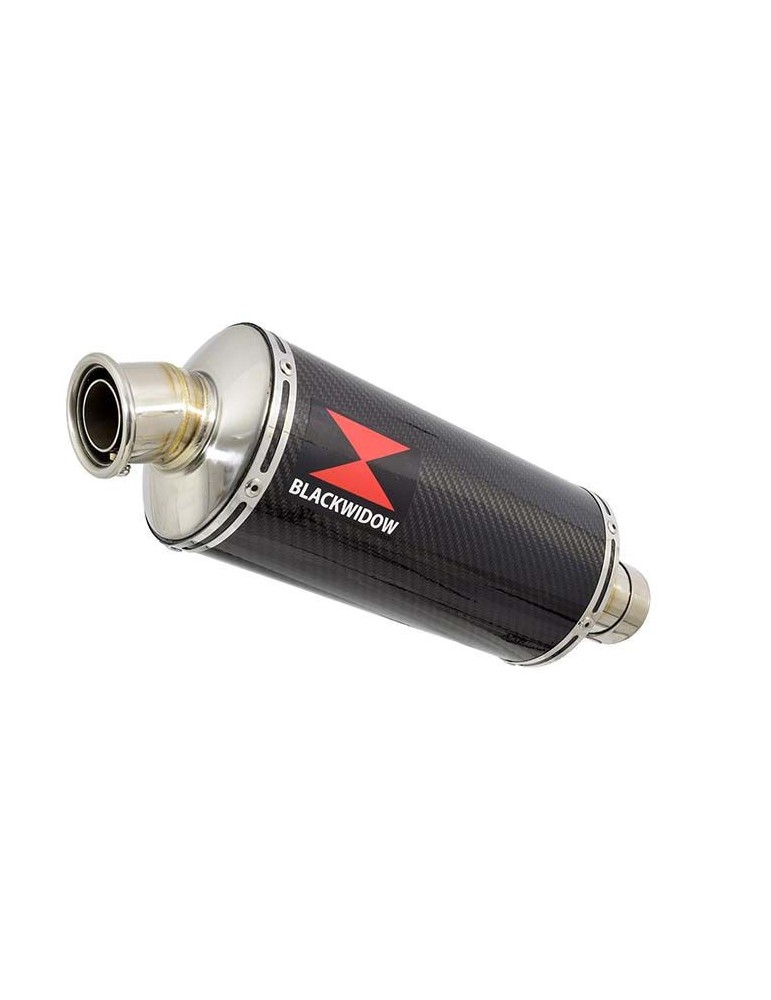 GSXR 600 K6 K7 2006 2007 Decata Silencieux & Silencieux Ovale En Carbone 300mm
