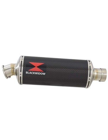 GSXR 600 K6 K7 2006 2007 Decata Silencieux & Silencieux Ovale En Carbone 300mm