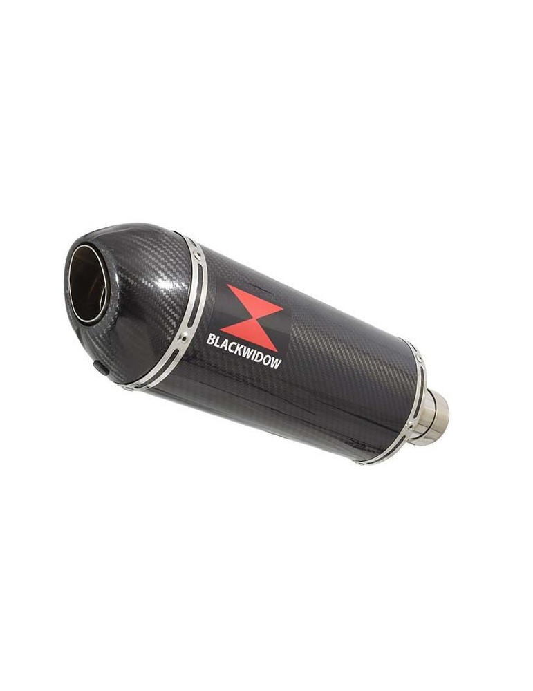 GSXR 600 K6 K7 2006 2007 Decata Silencieux & Silencieux Ovale En Carbone 300mm