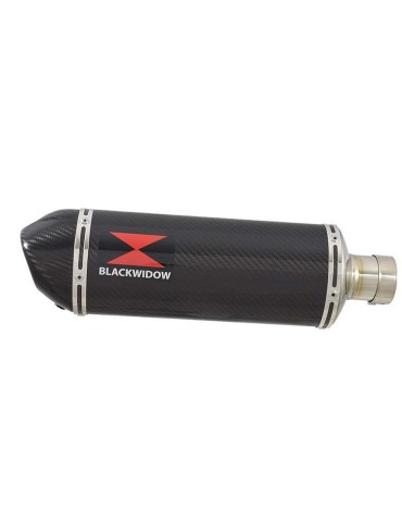 GSXR 600 K6 K7 2006 2007 Decata Silencieux & Silencieux Ovale En Carbone 300mm