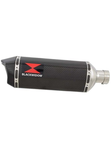 GSXR 600 K6 K7 2006 2007 Decata Silencieux & Silencieux Hexagonale En Carbone 300mm