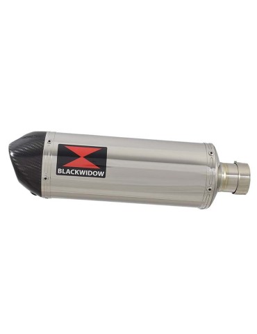 GSXR 600 K6 K7 2006 2007 Decata Silencieux & Silencieux Ovale En Inox + Canule en Carbone 300mm