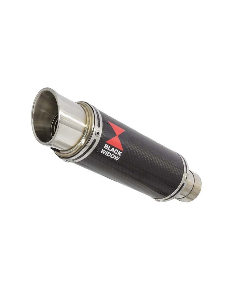 GSXR 600 K6 K7 2006 2007 Decata Silencieux & Silencieux GP Rond En Carbone + Canule en Titane 230mm