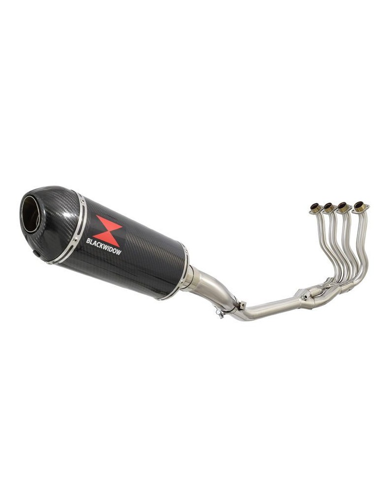 GSXR 600 GSXR600 L1 L2 L3 L4 L5 L6 2011-2016 Ligne complète & Silencieux Ovale En Carbone 300mm