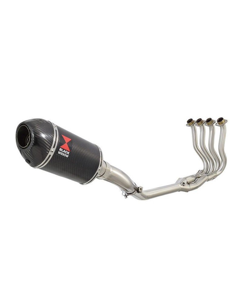 GSXR 600 GSXR600 L1 L2 L3 L4 L5 L6 2011-2016 Ligne complète & Silencieux Ovale En Carbone 200mm