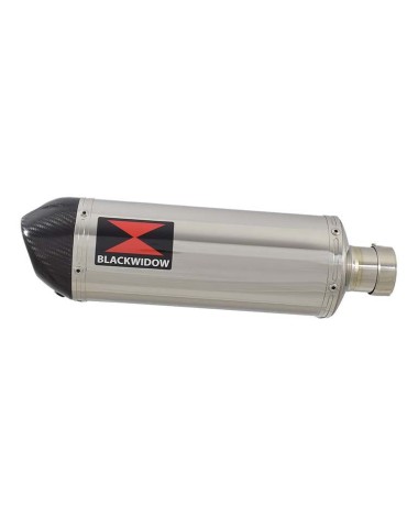 GSXR 600 GSXR600 L1 L2 L3 L4 L5 L6 2011-2016 Ligne complète & Silencieux Ovale en Inox + Canule en Carbone 300mm