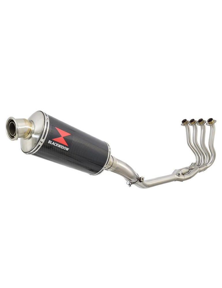 GSXR 600 GSXR600 L1 L2 L3 L4 L5 L6 2011-2016 Ligne complète & Silencieux Ovale En Carbone 300mm