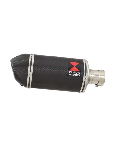 GSXR 600 K6 K7 2006 2007 Decata Silencieux & Silencieux Rond En Carbone 200mm