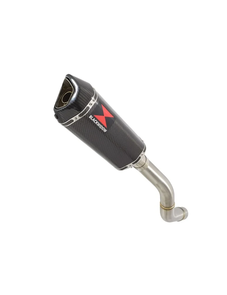 Z800 ZR800A Z800E 13 14 15 16 Tube de raccord (Link Pipe) / Silencieux Hexagonal en Carbone 300mm